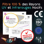 Helioclipse 6/12/25/50/100 Lunette Eclipse Solaire 2026 ISO 12312-2 - Lunettes Eclipse Solaire - Lunette pour Eclipse Solaire