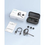 New Bee Casque Mains Libres V5.2 Oreillette Bluetooth Headset Casque d'affaires sans Fil avec Microphone avec Double Annulation