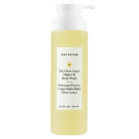 Naturium The Glow Getter Gel douche hydratant multi-huiles, nettoyant doux, 480 ml