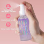 immetee Huile de parfum pour cheveux, Vaporisateur de parfum floral pour cheveux, longue durée, Huile capillaire Hydratation des