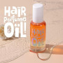 immetee Huile de parfum pour cheveux, Vaporisateur de parfum floral pour cheveux, longue durée, Huile capillaire Hydratation des