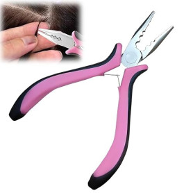 Pince À Extensions De Cheveux À 3 Trous, Pour Extensions De Cheveux,Mini Pince Cheveux Pour Micro Anneaux Nano,Outil Multifoncti