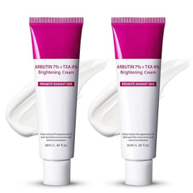Arbutin 7 % + TXA 4 % Crème éclaircissante pour le visage contre les taches pigmentaires et les taches sombres, crème pour le vi