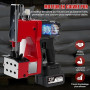 Risegun Machine à coudre électrique pour sacs, Sac D'emballage Électrique Couture Closer Stitcher avec 2 batteries 1300 mAh pour