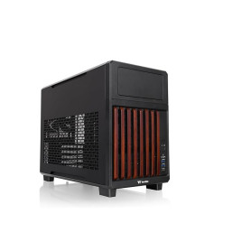 Thermaltake TR200 WS | Boîtier Micro ATX Panneau Avant en Bois | USB 3.2 Gen 2 Type-C et 2 x USB 3.0 | Ventilateur arrière 120 m