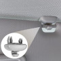 Azlanway Clips de Fixation Voiture, 2 Pcs Crochet Pare Soleil, Clip pour Visière pour Pare soleil de Voiture pour Audi A1 A3 A4