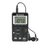 Retekess V112 Mini Radio Portable, FM AM Radio (Noir) | Choix Idéal Pour Extérieur, Camping, Voyage, Batterie Rechargeable, Minu