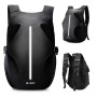 HYC00 Sacs à Dos de Moto pour Homme Femme, Sac à Dos Moto étanche,Accessoires de Motos,Réfléchissantes Sac de Casque de Moto,Gra