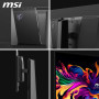 MSI MAG 274QP QD-OLED X24 Écran Gaming 26.5” WQHD | Dalle QD-OLED 2560x1440, 240 Hz, 0,03ms, compatible VESA, HDMI, DisplayPort,
