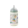 Suavinex, Coffret Cadeau Nouveau-Né SX Pro, pour Bébés 0-6 Mois. Contient un Biberon Débit Moyen (M) 270 ml + Sucette SX Pro en 