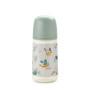 Suavinex, Coffret Cadeau Nouveau-Né SX Pro, pour Bébés 0-6 Mois. Contient un Biberon Débit Moyen (M) 270 ml + Sucette SX Pro en 