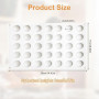 EXIN DEHCEN Moule Silicone Sphère 35 Cavités Ø 2cm | Pour Chocolat, Boules de Glace, Gelée, Bonbons