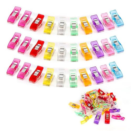 Pince à Couture Multifonctionnelle pour Fixation de Tissu (30 Pièces)