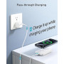 Batterie Externe 10000mAh, Magnétique sans Fil Power Bank Induction, 20W Charge Rapide USB C Input & Output, Chargeur Portable P