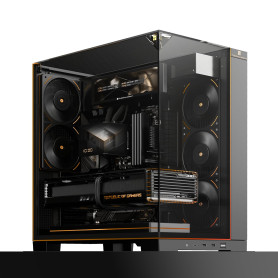 TR Boîtier PC A70 Vision - Éclairage ARGB 5 V - Design de Ventilation en Maille pour Un Refroidissement Optimal - Emplacements d
