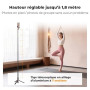 K&F CONCEPT 180cm Trépied Mag-Safe Léger, Perche Selfie Extensible Portable | Double Aimant, Trépied Vlog Aluminium à Réglage 3