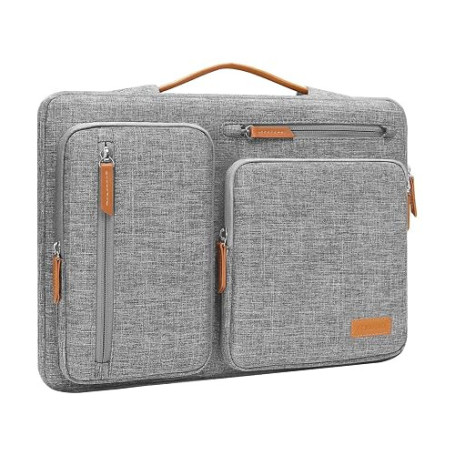 MOSISO Housse Ordinateur 15 Pouces Compatible avec MacBook Air 15 Pouces M5 M4 M3 M2 2026-2023, Dell XPS Plus,Sac Ouvert Latéral