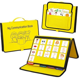 Livre de Communication Visuelle, Tableau de Communication non Verbale | Matériel d’apprentissage du Vocabulaire de la Langue de