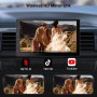 Haudio Autoradio 2 DIN CarPlay et Android Auto sans Fil avec 7‘’ Écran Tactile HD,avec Camera de Recul,Bluetooth,Mirror Link, AU