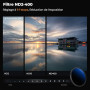 K&F CONCEPT 40.5mm Kit Filtre UV et Polarisant CPL et ND2-400 Chiffon Sac | Nano-revêtement,Verre optique japonais,Fin, Solide,C