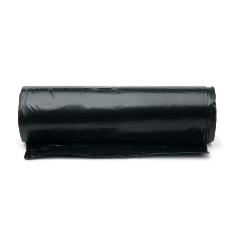 Areso Film de Paillage pour Potager, Film Noir 1x50 m, Rouleau sans Trous | Bâche jardin anti mauvaise herbes, paillage agricole