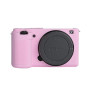 MUZIRI KINOKOO ZVE10 Étui de protection en silicone compatible avec appareil photo Sony ZVE10/ZV-E10 – Étui léger en caoutchouc