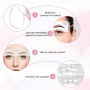 12 Pcs Kit De Pochoir À Sourcils, Pochoir Sourcils Femme Kit De Modelage Pour Sourcils Modèle De Sourcil Réutilisable Pochoi Con