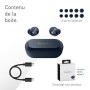 Technics EAH-AZ100E-A Écouteurs sans Fil avec Réducteur de Bruit, Bluetooth Multipoint, Voice Focus AI, Écouteurs Intra-Auricula