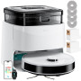Lefant M3 Robot Aspirateur Laveur 12 000 Pa, Station Multifonctionnelle, Double Serpillière Rotative 200 TR/Min, Navigation dToF