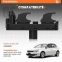 GraceGalaxy Interrupteur Lève-Vitre Électrique 8 Broches pour Golf Mk7 Pas-sat B8 Tig-u-an Leon,Commande Bouton Lève-vitre,5G095