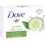 Dove Fresh Touch - Lot de 12 porte-savon - Parfum concombre et thé vert - 90 g