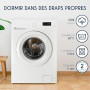 Dreamzie - Drap Housse 140x190/200 - Blanc - 100% Jersey Coton Certifié Oeko Tex - Drap-Housse 140x190/200