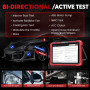 KINGBOLEN Valise Diagnostic Auto K10 Pro, OBD2 Diagnostic français pour système Complet avec 50+ Réinitialisations, Codes ECU, C