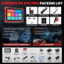 KINGBOLEN Valise Diagnostic Auto K10 Pro, OBD2 Diagnostic français pour système Complet avec 50+ Réinitialisations, Codes ECU, C
