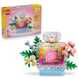 LEGO Creator 3-en-1 Flacon de Parfum au Décor Floral - Jouet - Maquette se Transformant en Vase avec Fleurs ou Smoothie - Décora