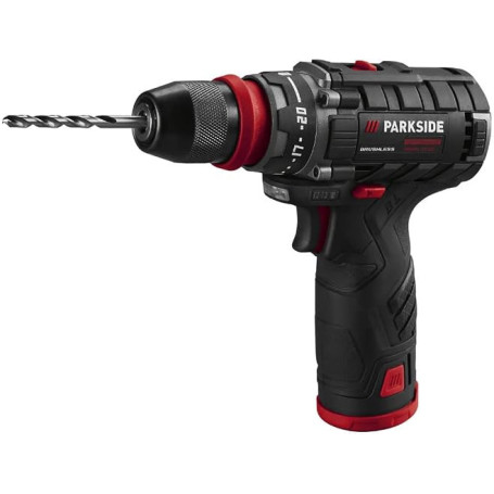 Parkside Performance® PBSPA 12 C3 Perceuse-visseuse sans fil 12 V avec 2 vitesses