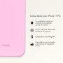 Beats Coque pour iPhone 17 Pro équipée MagSafe avec Commande de l'appareil Photo, Fini Mat, Doublure en Tissu Microfibre - Rose