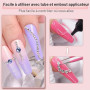 Makartt 30ml Rhinestone Glue Gel 3D Nail Art – Adhésif Super Fort pour Strass, Bijoux et Décorations