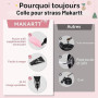 Makartt 30ml Rhinestone Glue Gel 3D Nail Art – Adhésif Super Fort pour Strass, Bijoux et Décorations