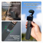 CITYORK 5000mAh poignée Batterie pour DJI Osmo Pocket 3 / Pocket 4 / Combo/Xtra Muse, Batterie pour DJI Osmo Pocket 3 / Pocket 4