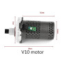 Moteur V10 SV12 de Remplacement pour，compatible avec Dyson, Pièces d'Assemblage avec Filtre et Bac à Poussière Moteur de poignée