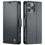 QLTYPRI Coque pour iPhone 16 Pro Max Etui avec [RFID Blocage], Housse en Premium Cuir Pochette Portefeuille Rabat Clapet Case Po