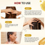 Bofuoos Huile de Batana Pour Cheveux, 100% Pure Pressée à Froid Batana Oil | Naturelle Huile de Batana du Honduras, Restaure les