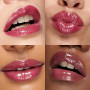 KIKO Milano Glossy Lip Set 03, Kit Lèvres : 3 Brillants À Lèvres Hydratants Effet Volumateur 3D