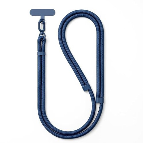 MORSUNBELA Cordon telephone portable réglable 40 à 80 cm | Tour de cou téléphone compatible avec coques rigides, pour voyages, e
