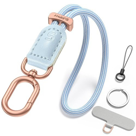 SURPHY Cordon Telephone Portable Multifonctionnelle à la Mode, Lanière de Poignet Réglable Solide et Durable, Dragonne de Lanièr