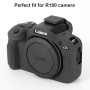 BCMCZCDC Coque de protection en silicone pour Canon EOS R100 - Accessoires avec 2 films de protection d'écran - Protection d'obj