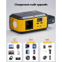 VTOMAN Jump 100 station portable, 89,6Wh LiFePO4, 100W CA charge PD 65W | Cellules LiFePO4 sûres durables, charge multi-appareil