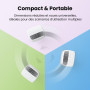 COMFEE' Déshumidificateur Compacte, Absorbe jusqu'à 10L/jour, Mode nuit, Child lock, Minuterie 24H, Réservoir 2,5 L, Pour pièce 