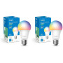 Tapo Ampoule Connectée WiFi, Ampoule LED E27 Multicolore 2500K-6500K, Dimmable 8.7 W 806Lm, Compatible avec Alexa et Google Home